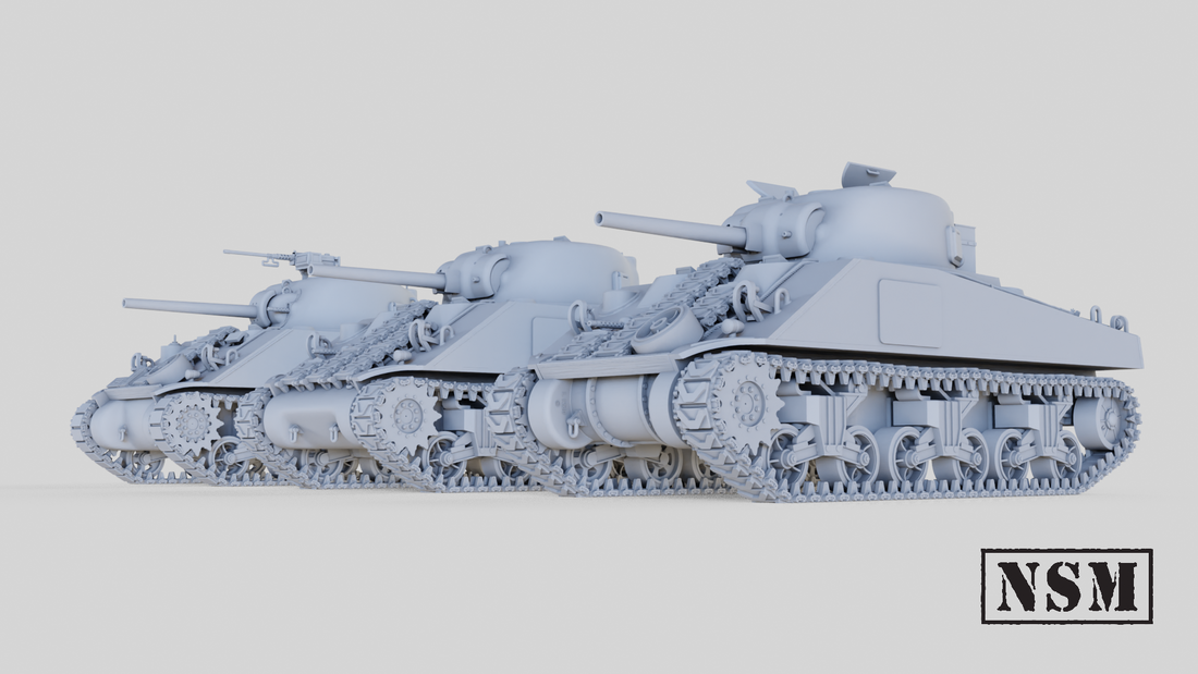 New Item By Night Sky Miniatures - Sherman M4A2