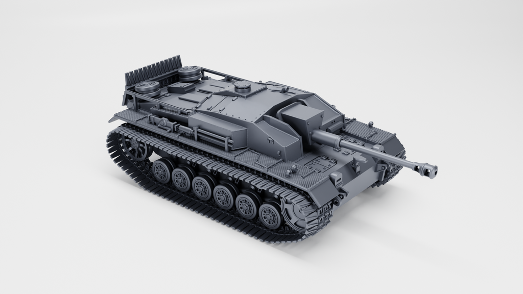 WG3D STUG III Ausf.F Winter Edition (Germany, WW2)
