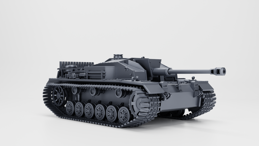 WG3D STUG III Ausf.F Winter Edition (Germany, WW2)