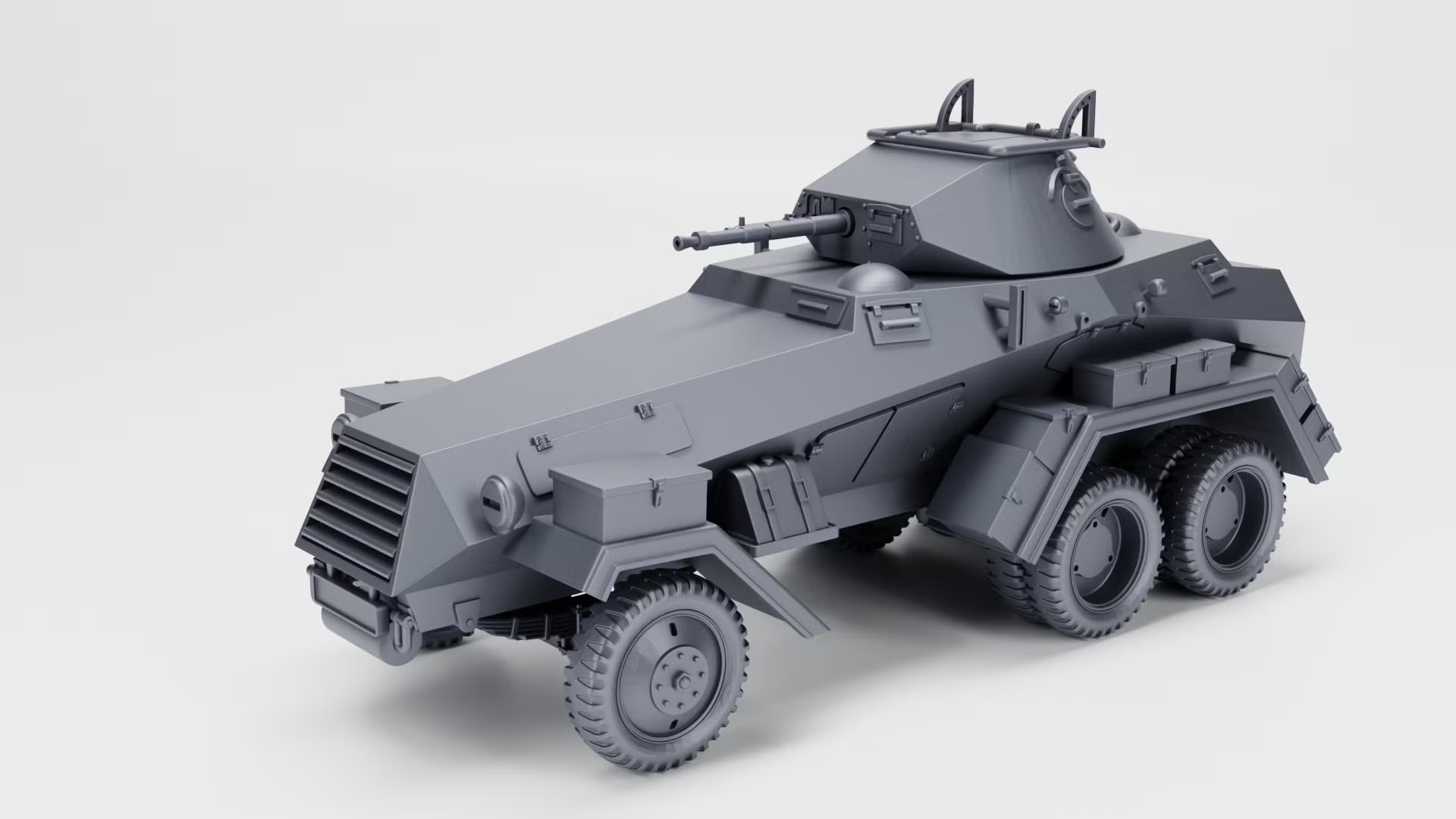 WG3D Sd.Kfz.231 (6-Rad) Heavy Armoured Car (Germany, WW2)