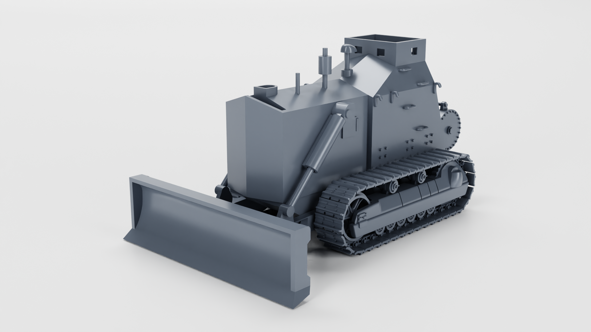 WG3D Caterpillar D7 armored (US, WW2)