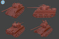 Arvernes Sherman M4A3E8 "Thunderbolt" (USA, WW2)