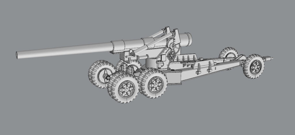 WG3D 155mm Gun M1 "Long Tom" (USA, WW2)