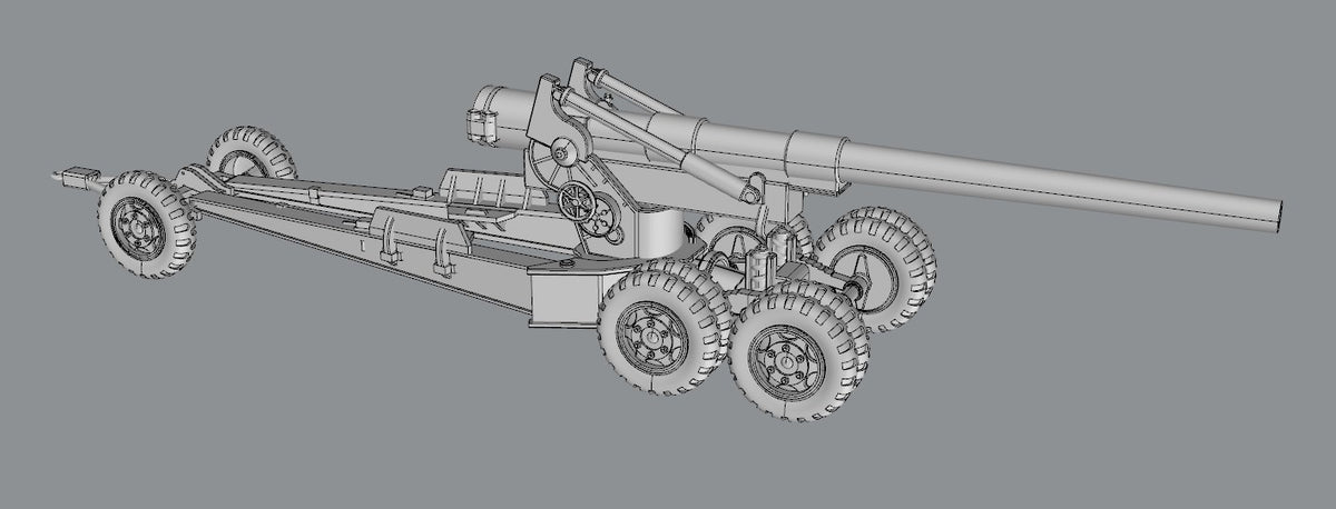 WG3D 155mm Gun M1 "Long Tom" (USA, WW2)