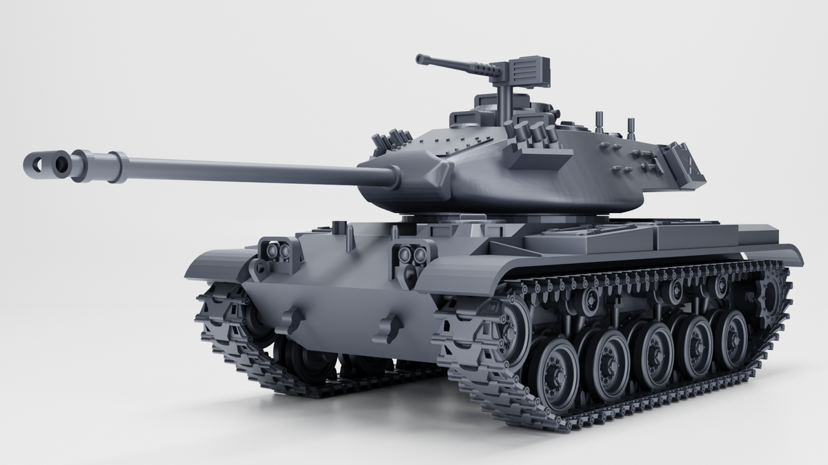 WG3D M41 Walker Bulldog Light Tank (US, post WW2, Korean+Vietnam war)