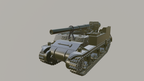 WG3D M12 Gun Motor Carriage 155mm (USA, WW2, D-Day)