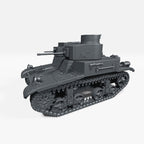 WG3D M2A2 Light Tank (US, 1936, Interwar+WW2)