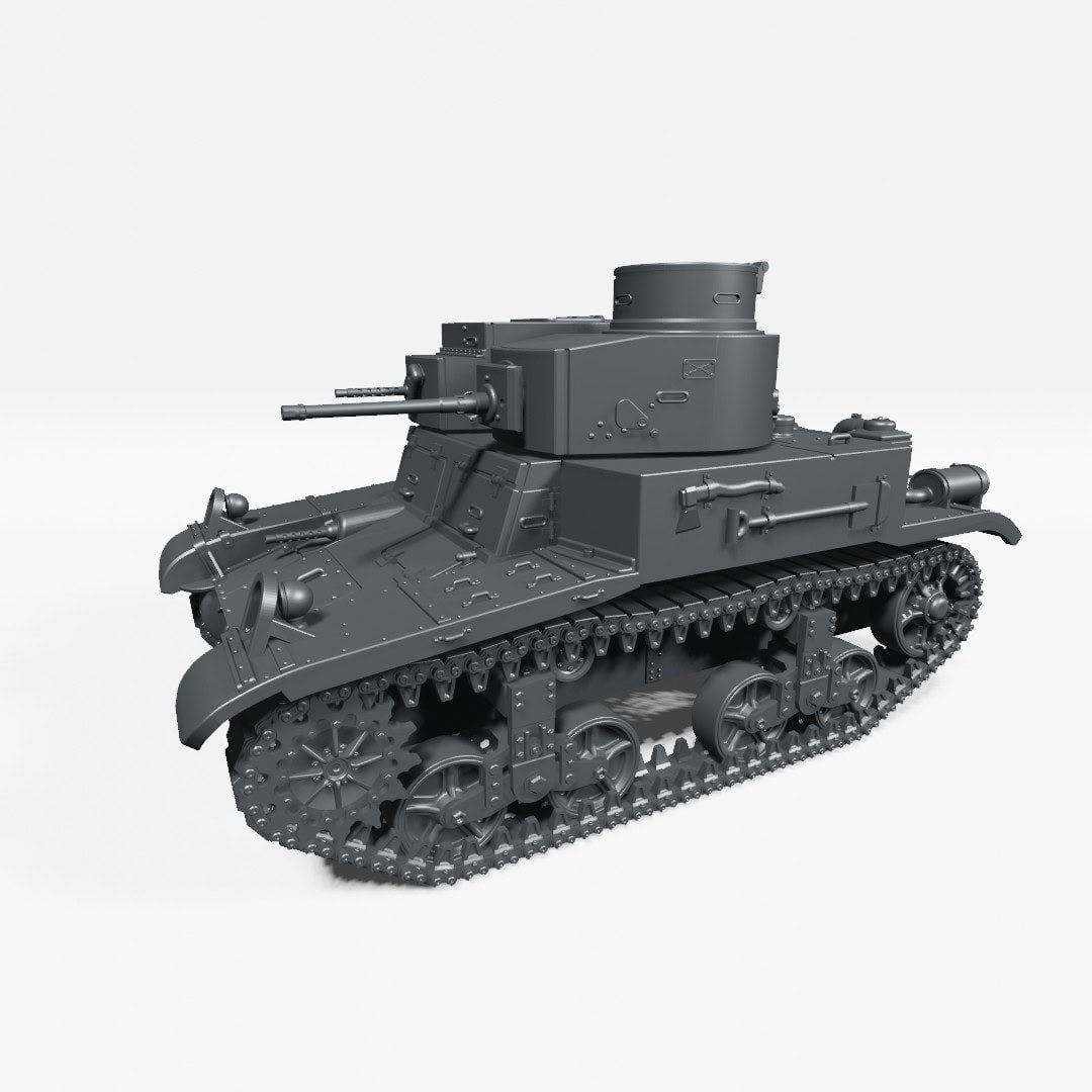 WG3D M2A2 Light Tank (US, 1936, Interwar+WW2)