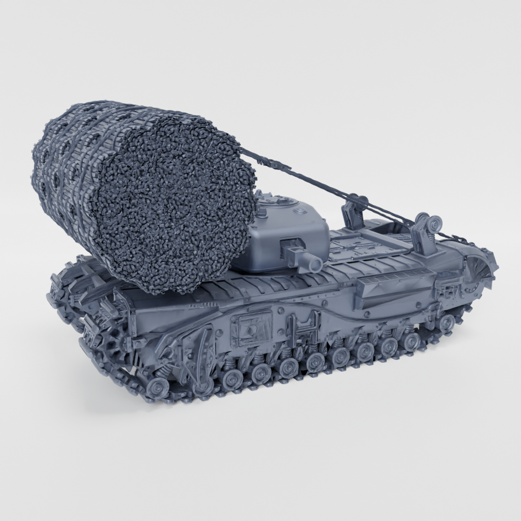 WG3D Churchill Mk.IV Fascine carrier (UK, Ad-hoc, WW2)