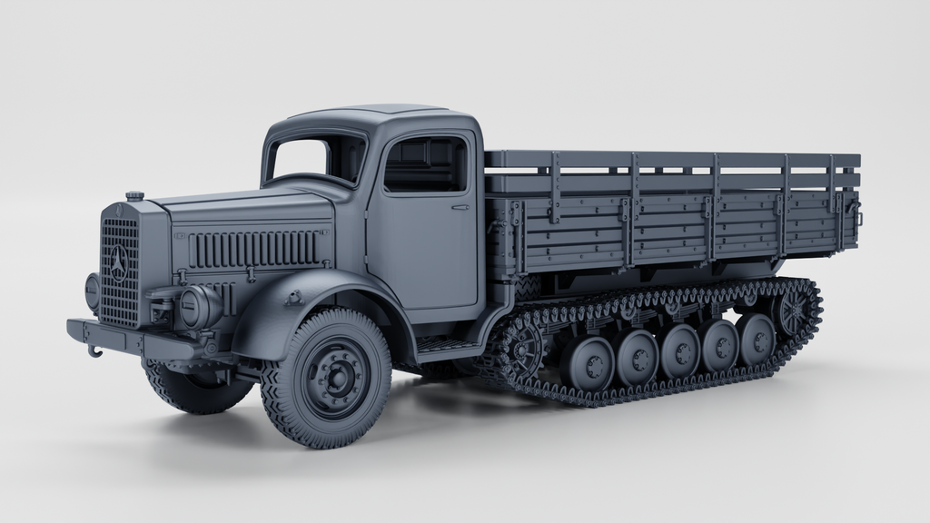 WG3D Halftrack Mercedes-Benz L4500R Maultier (Germany, WW2)