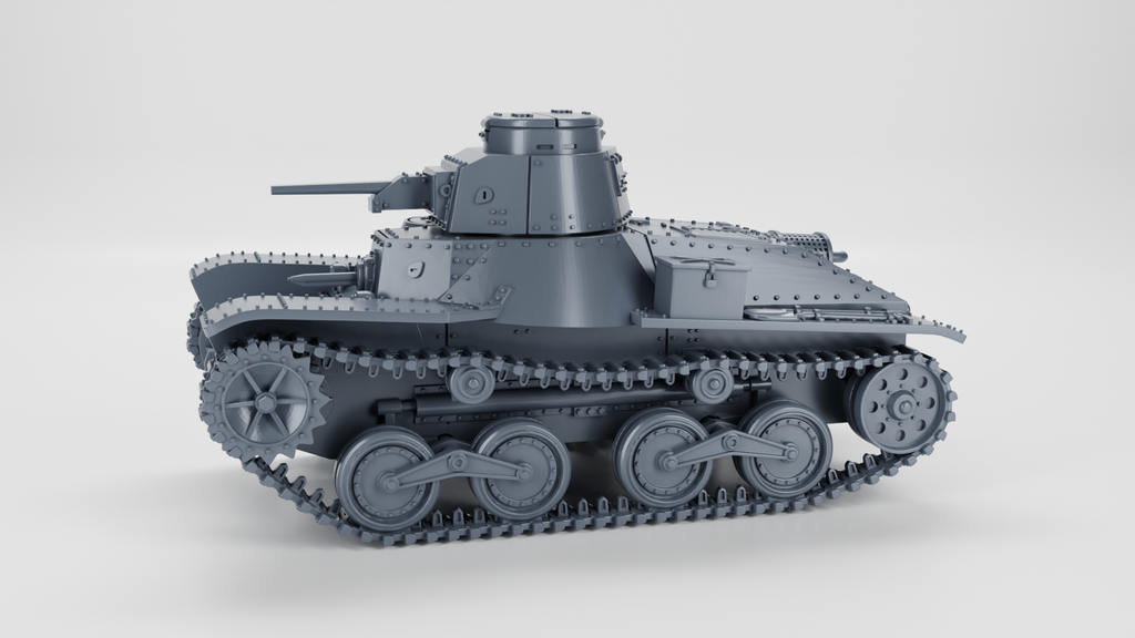 WG3D Type 95 Ha-Go Light Tank (JAPAN, WW2)