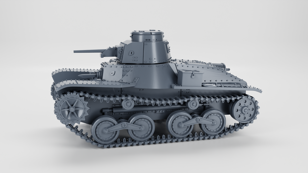 WG3D Type 95 Ha-Go Light Tank (JAPAN, WW2)