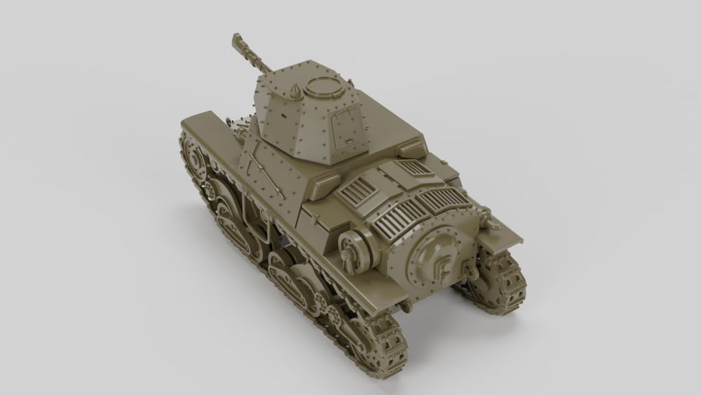 WG3D Carro Armato Leggero L6/40 + Flamethrower (Italy, WW2)