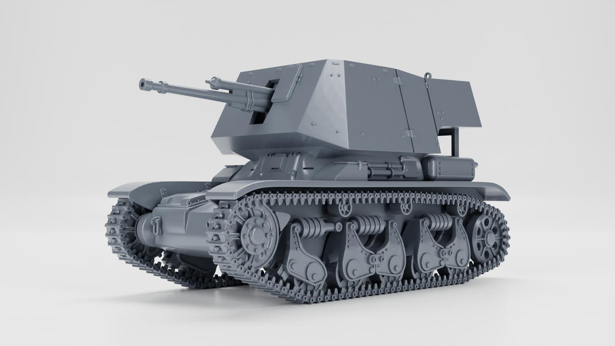 WG3D Panzerjager 35R (with 4.7cm Pak anti-tank gun) (Ad-Hoc, Germany, WW2)