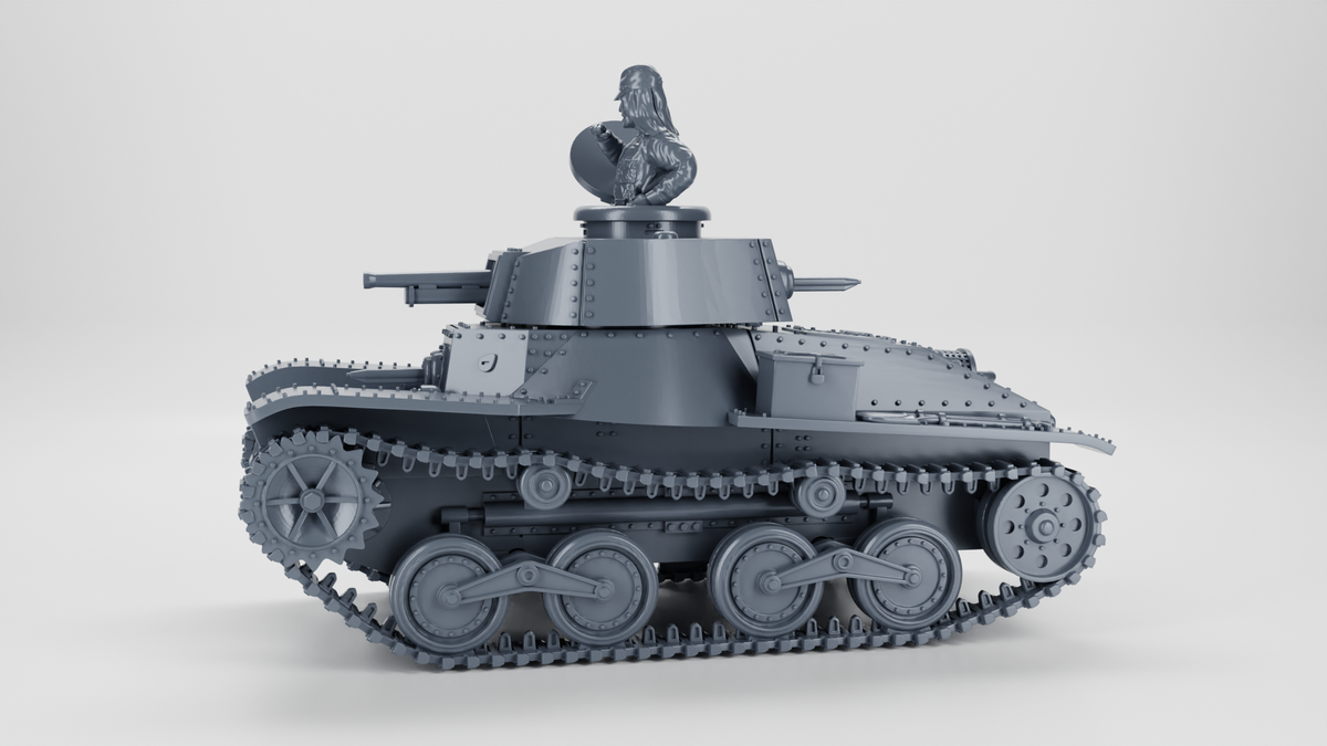WG3D Type 4 Ke-Nu Light Tank (JAPAN, WW2)