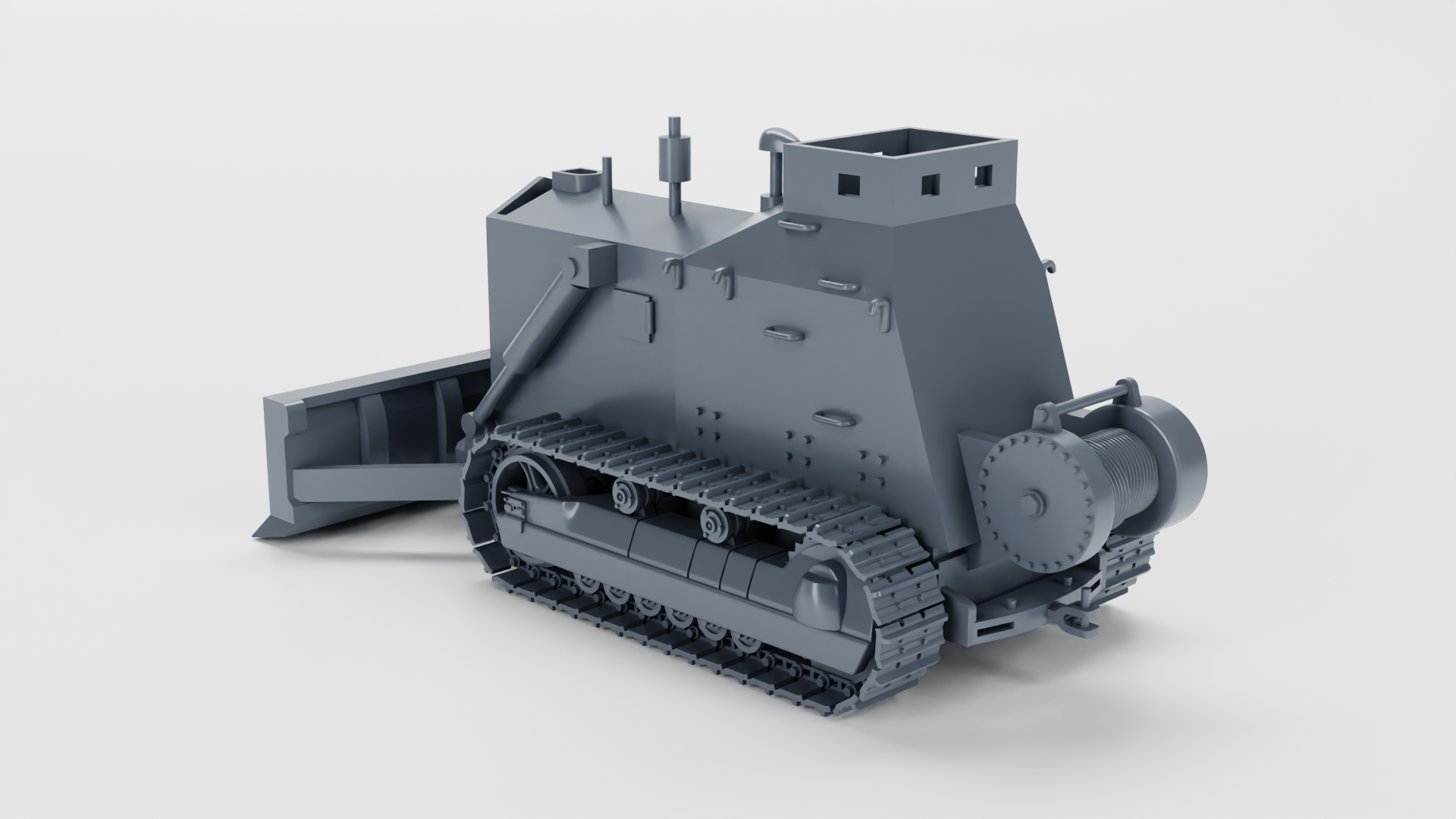 WG3D Caterpillar D7 armored (US, WW2)