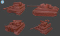 Arvernes TIGER H1 or E version (Germany, WW2)