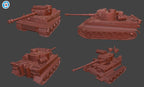 Arvernes TIGER H1 or E version (Germany, WW2)