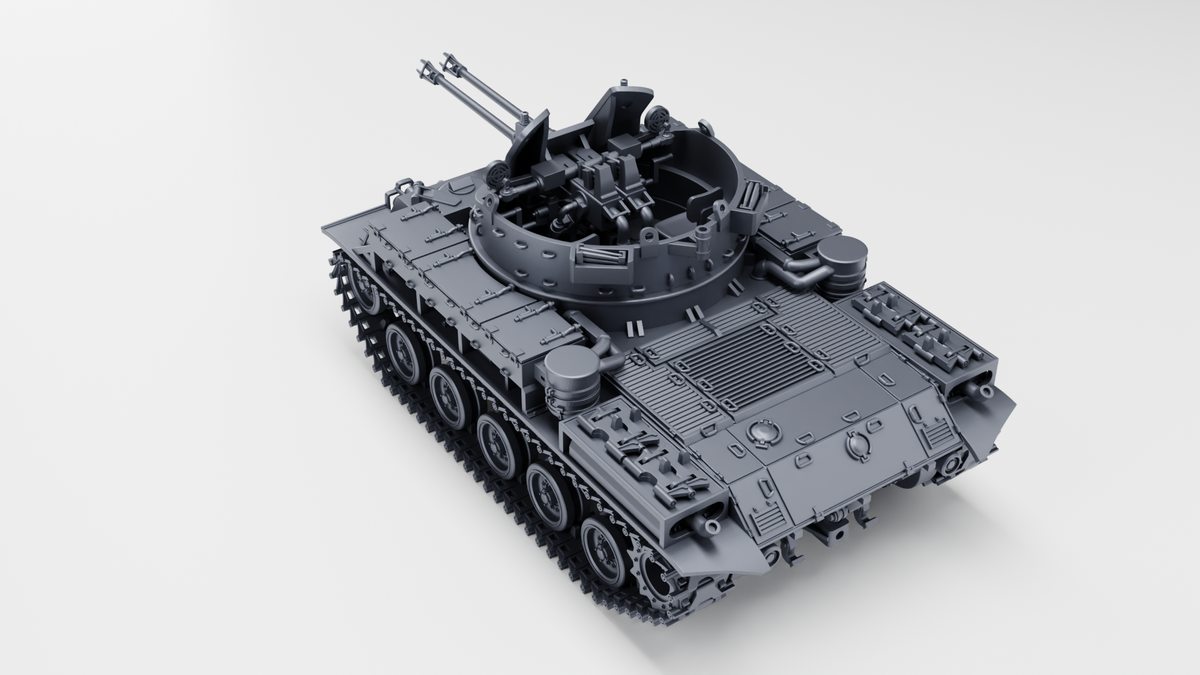 WG3D Flakpanzer M42 Duster (Germany, Cold war)