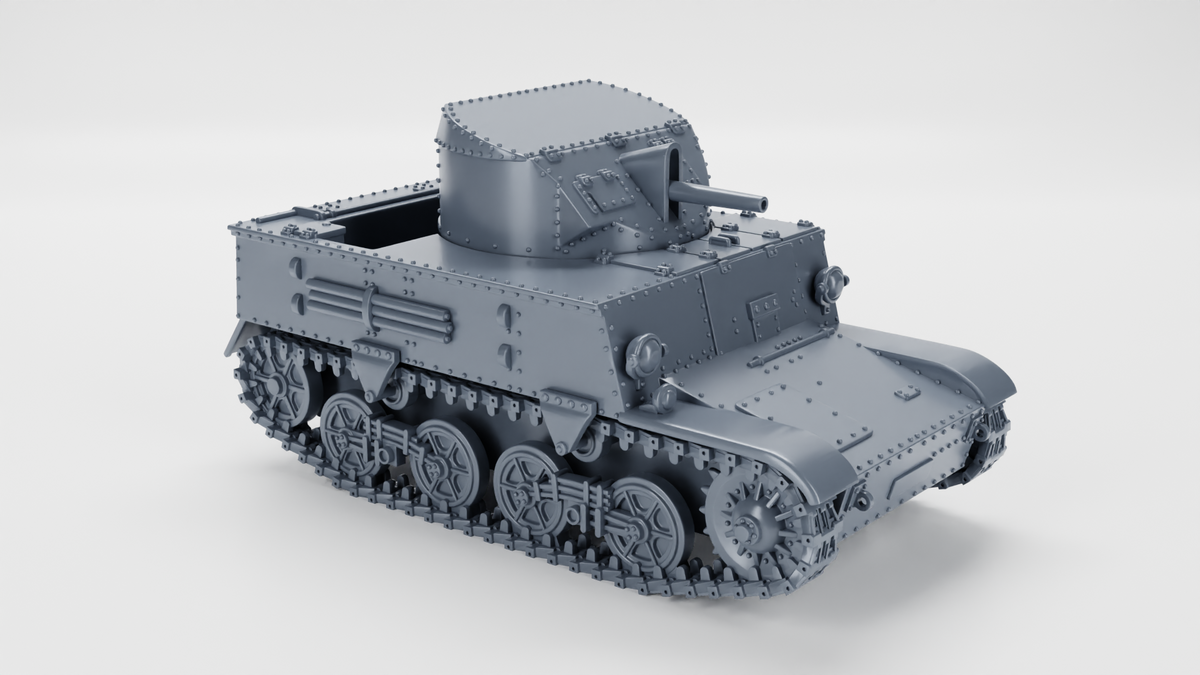 WG3D T13 B3 Tank hunter (Belgium, Interwar+WW2) (Copy)