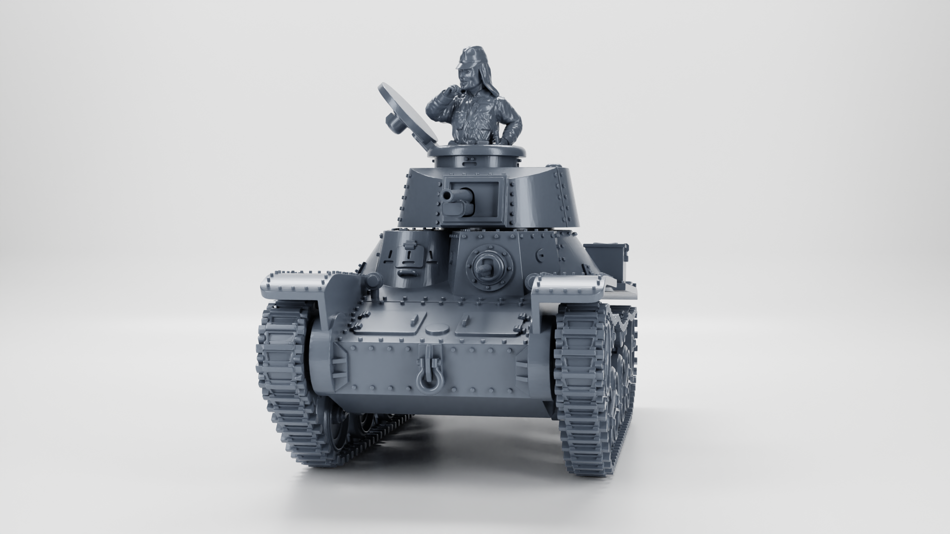 WG3D Type 4 Ke-Nu Light Tank (JAPAN, WW2)