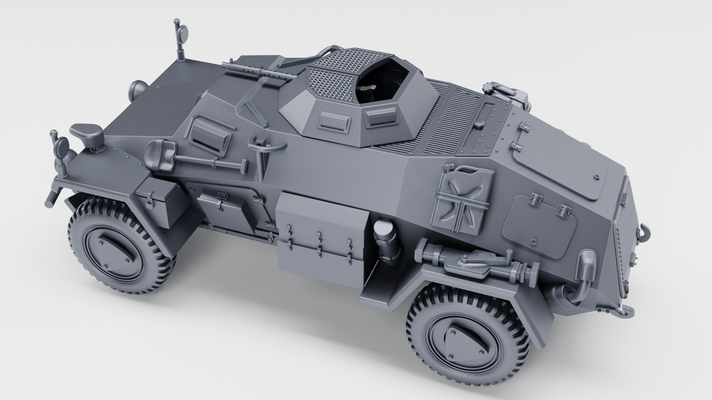 WG3D Sd.Kfz.221 Armored car (Germany, WW2)
