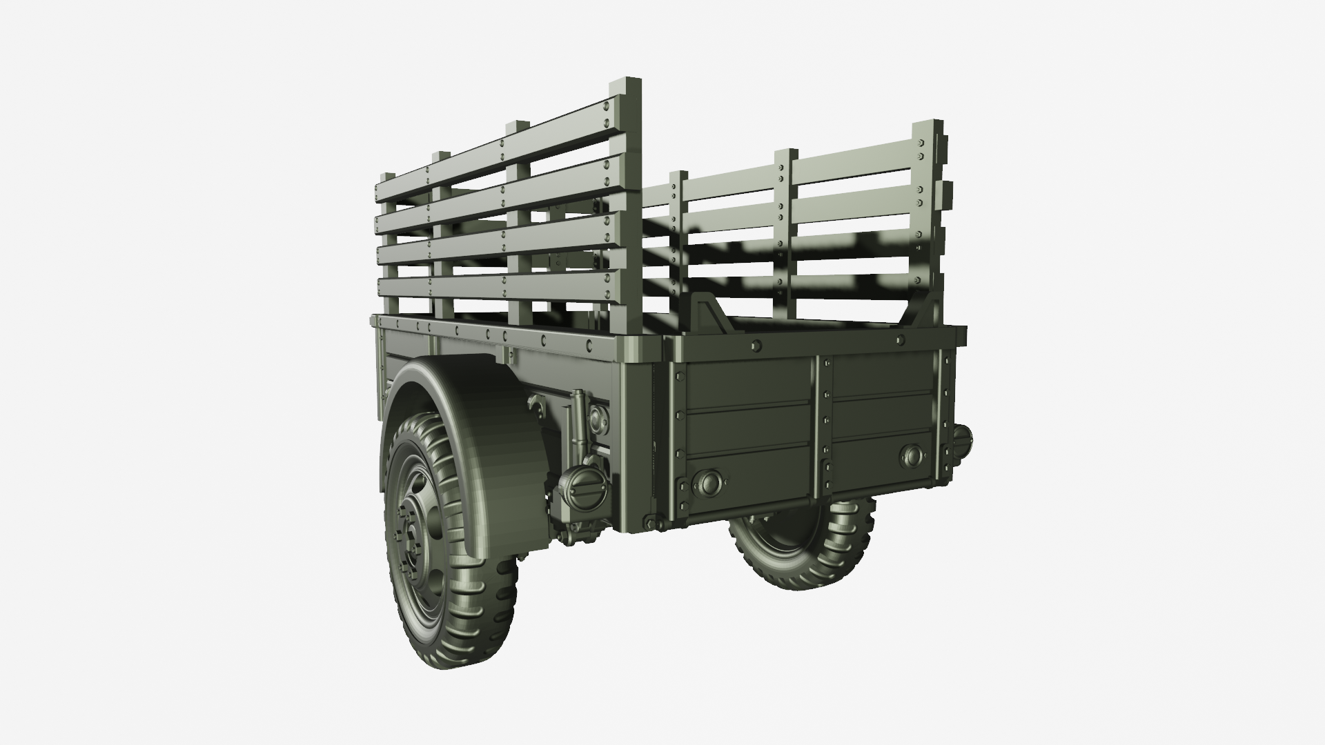 WG3D Dodge WC 1-ton cargo trailer "Ben Hur" (USA, WW2)