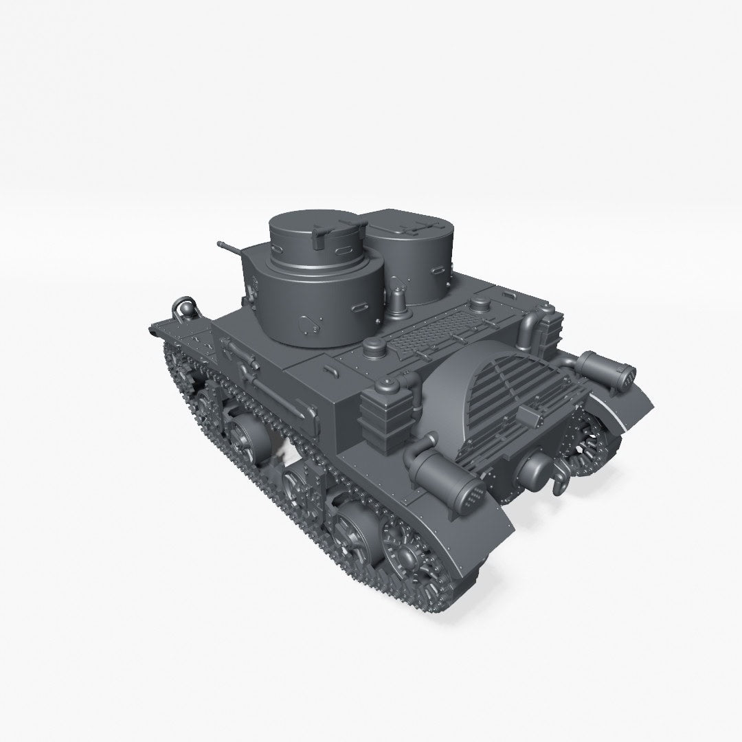 WG3D M2A2 Light Tank (US, 1936, Interwar+WW2)