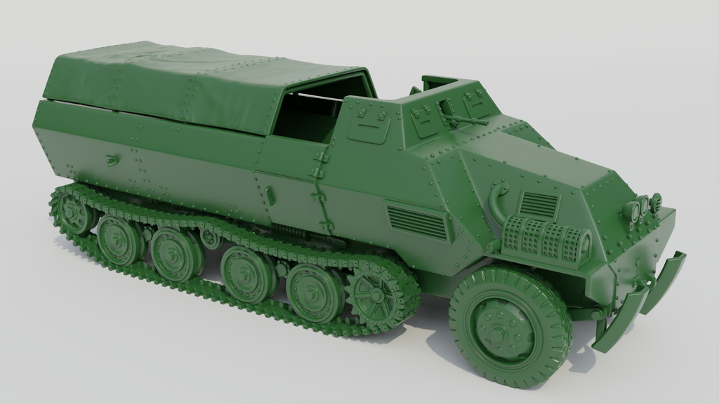 WG3D Halftrack Type 1 Ho-Ha (JAPAN, WW2)