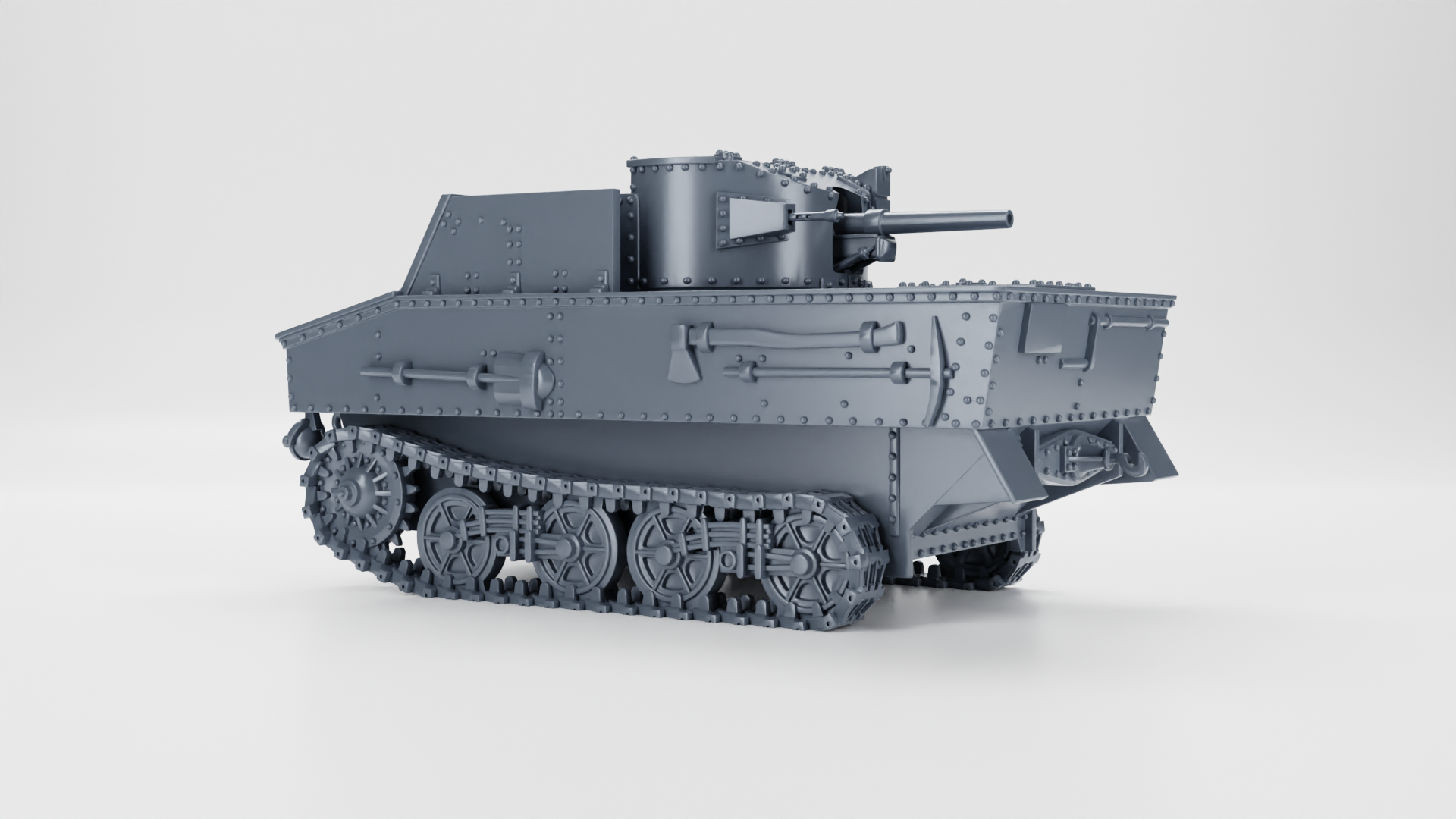 WG3D T13 B1 Tank hunter (Belgium, Interwar+WW2)