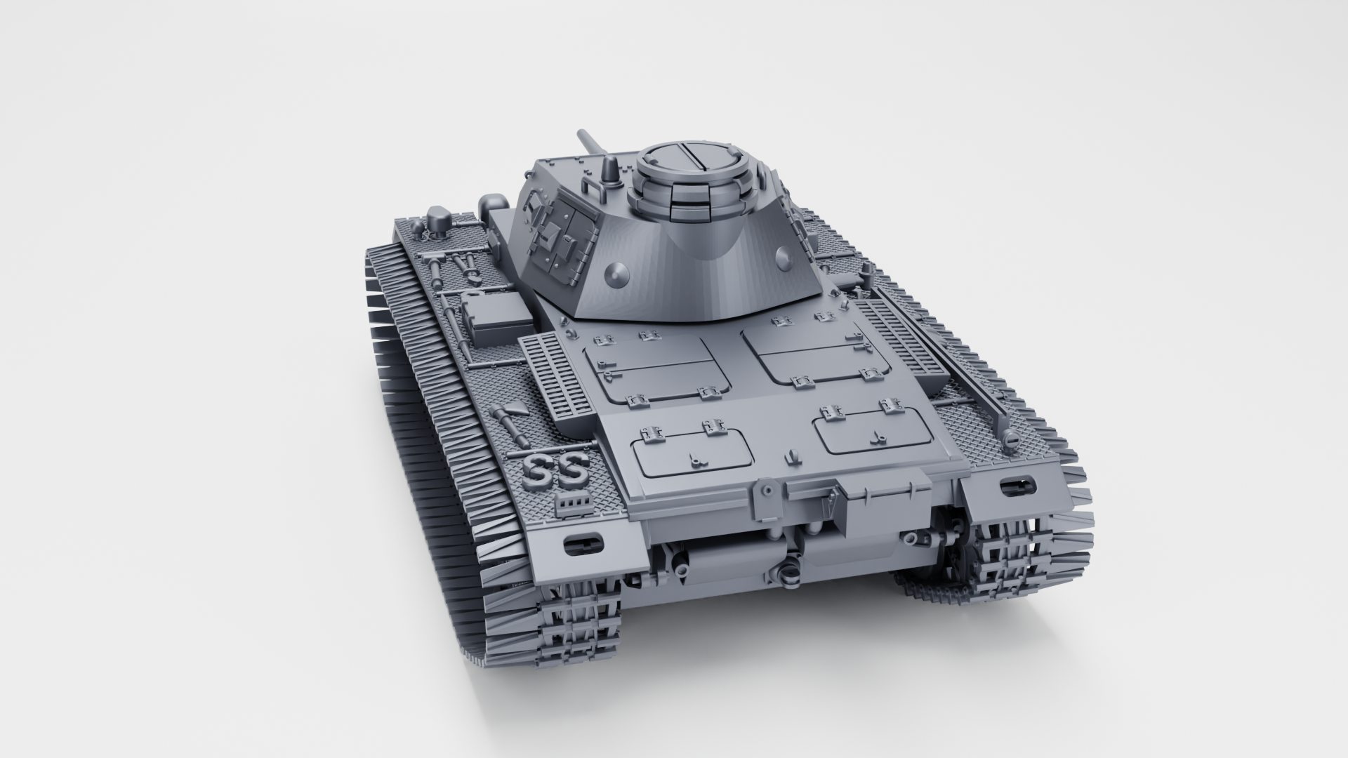 WG3D Panzer III Ausf.E  (standard+winter edition) (Germany, WW2)