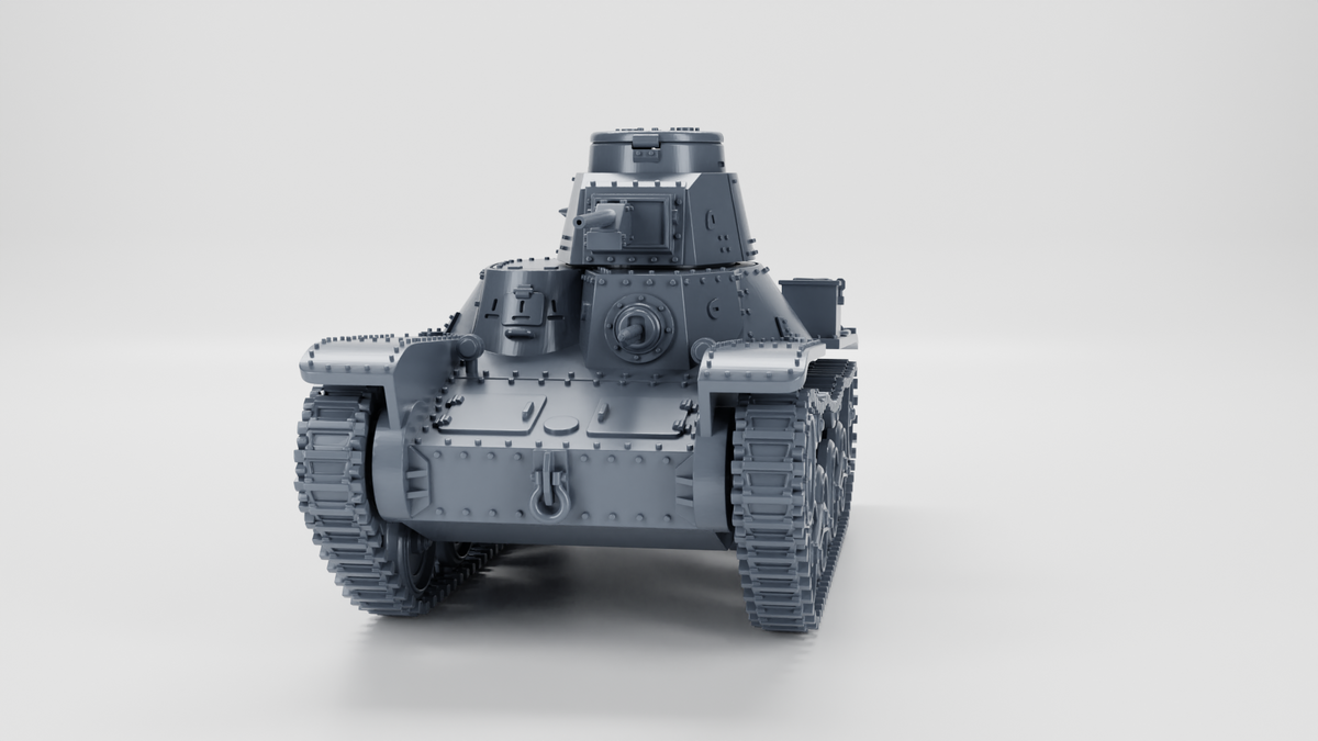 WG3D Type 95 Ha-Go Light Tank (JAPAN, WW2)