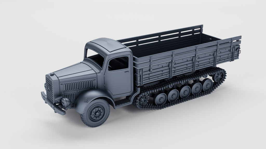 WG3D Halftrack Mercedes-Benz L4500R Maultier (Germany, WW2)