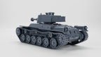 WG3D Type 97 Shinhoto Chi-Ha Medium Tank (JAPAN, WW2)