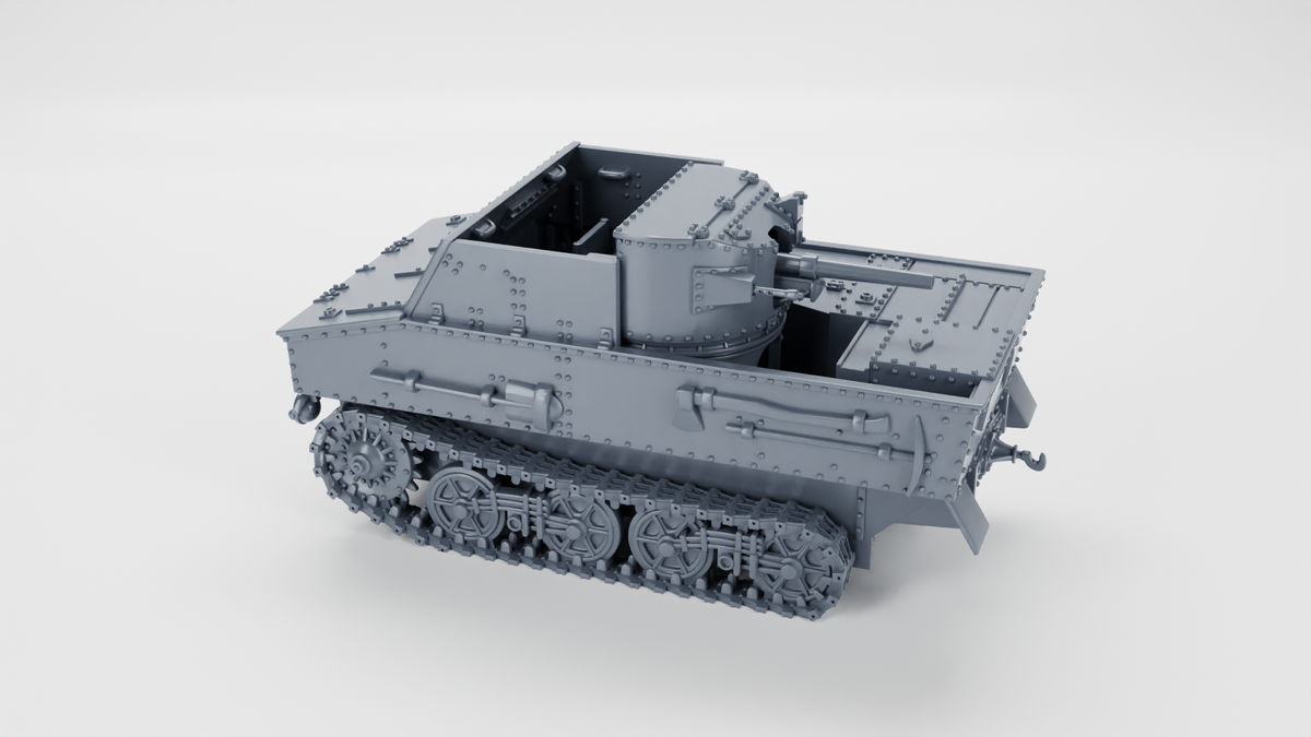 WG3D T13 B2 Tank hunter (Belgium, Interwar+WW2)