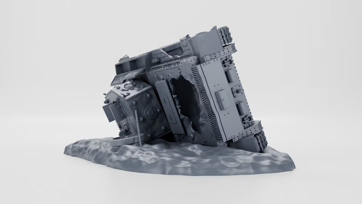 WG3D A27M  Destroyed Cromwell IV (UK, WW2)