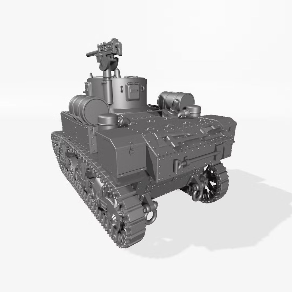 WG3D M3A1 Stuart with hull-mounted flamethrower (US, WW2)