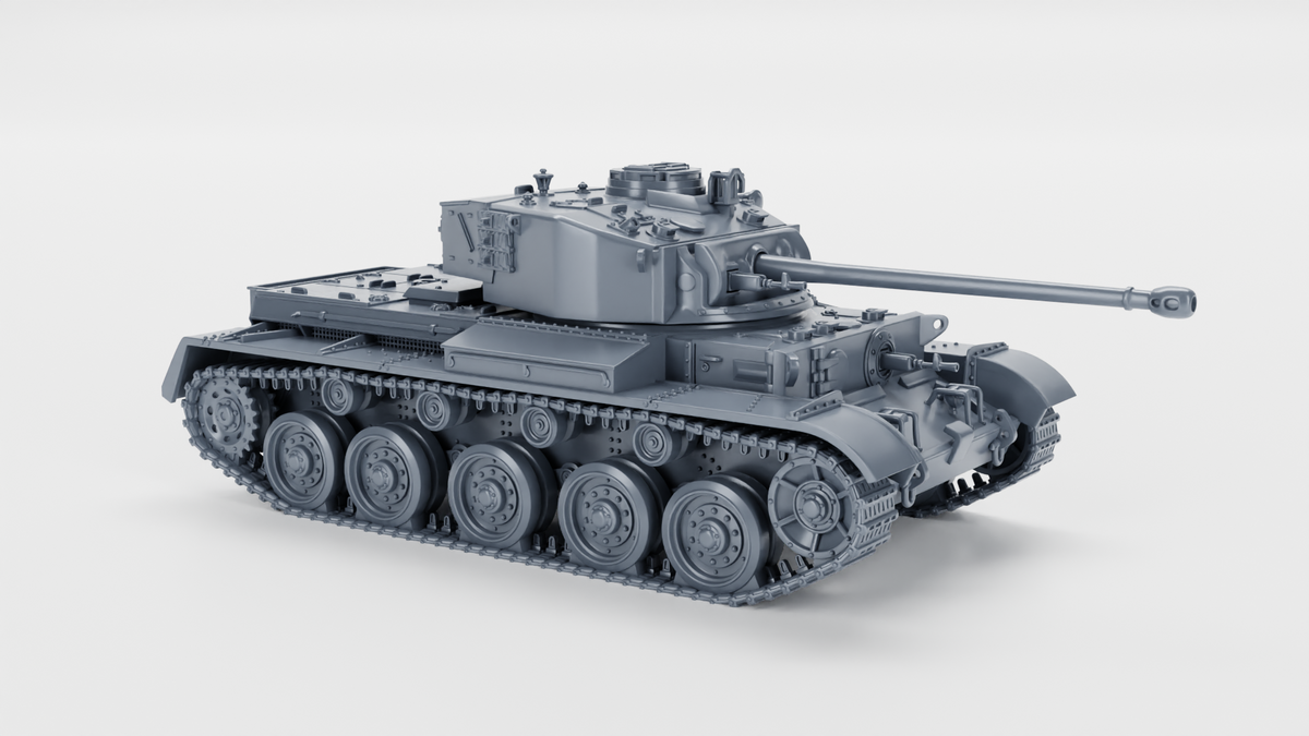 WG3D A34 Cruiser Tank, Comet I (UK, WW2)