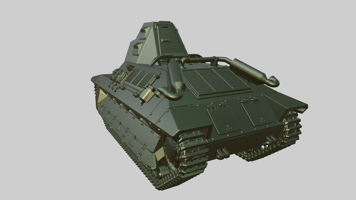 WG3D FCM 36 Light Tank (FRANCE, WW2)