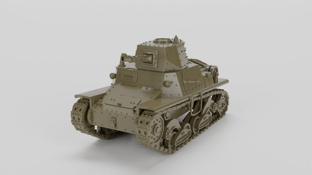 WG3D Carro Armato Leggero L6/40 + Flamethrower (Italy, WW2)
