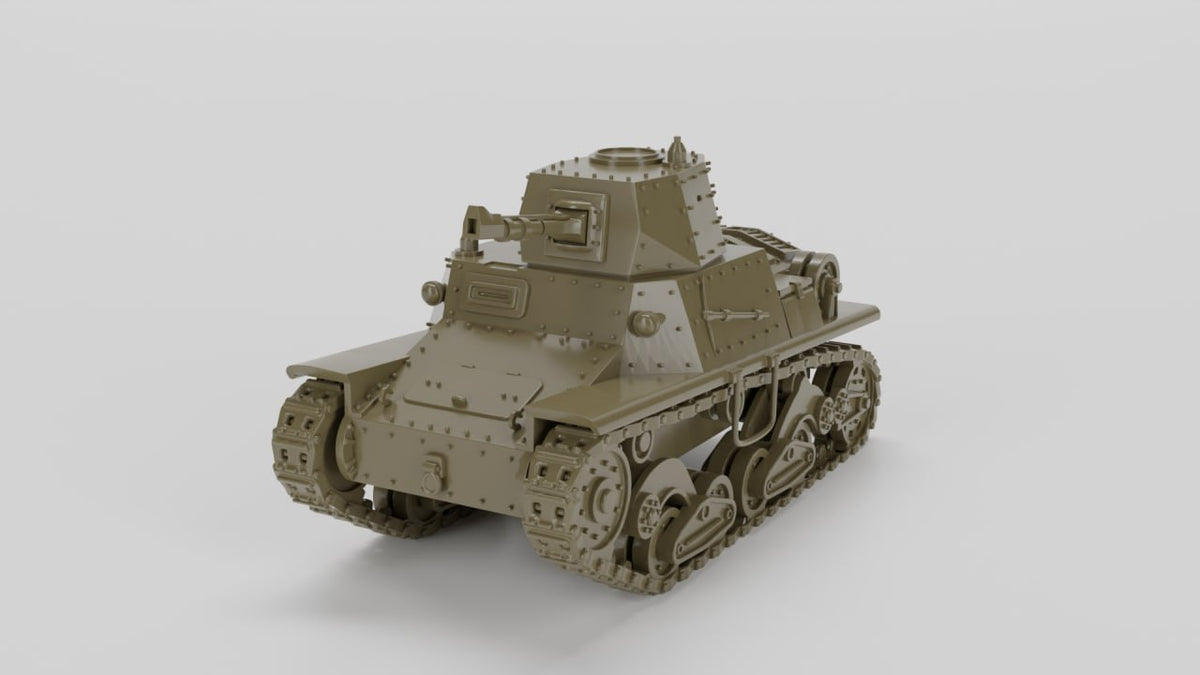 WG3D Carro Armato Leggero L6/40 + Flamethrower (Italy, WW2)