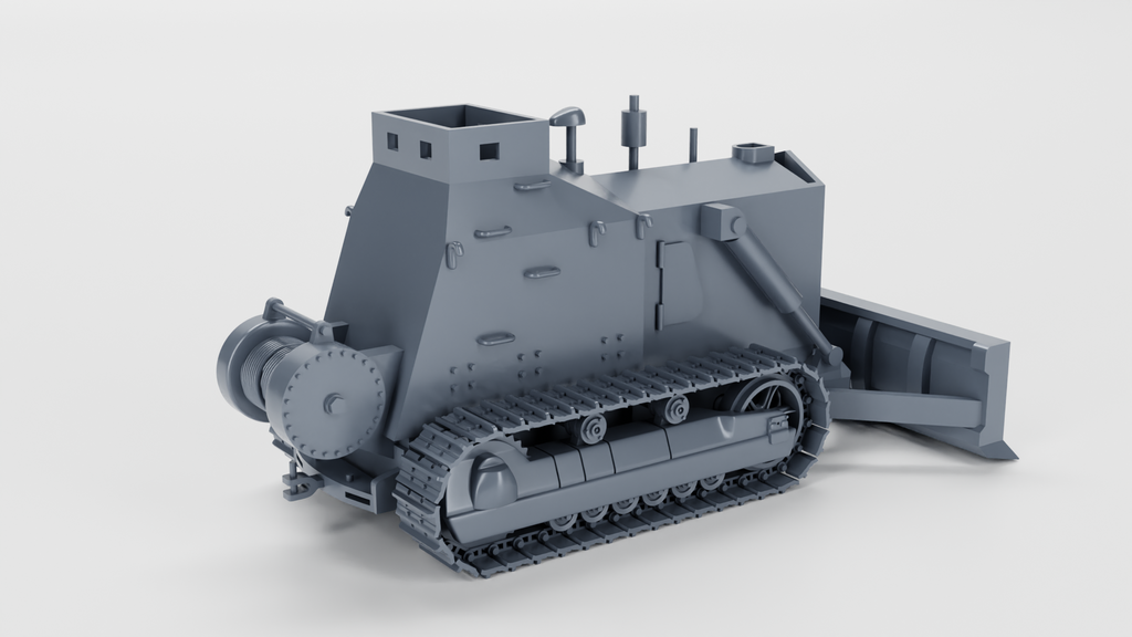 WG3D Caterpillar D7 armored (US, WW2)