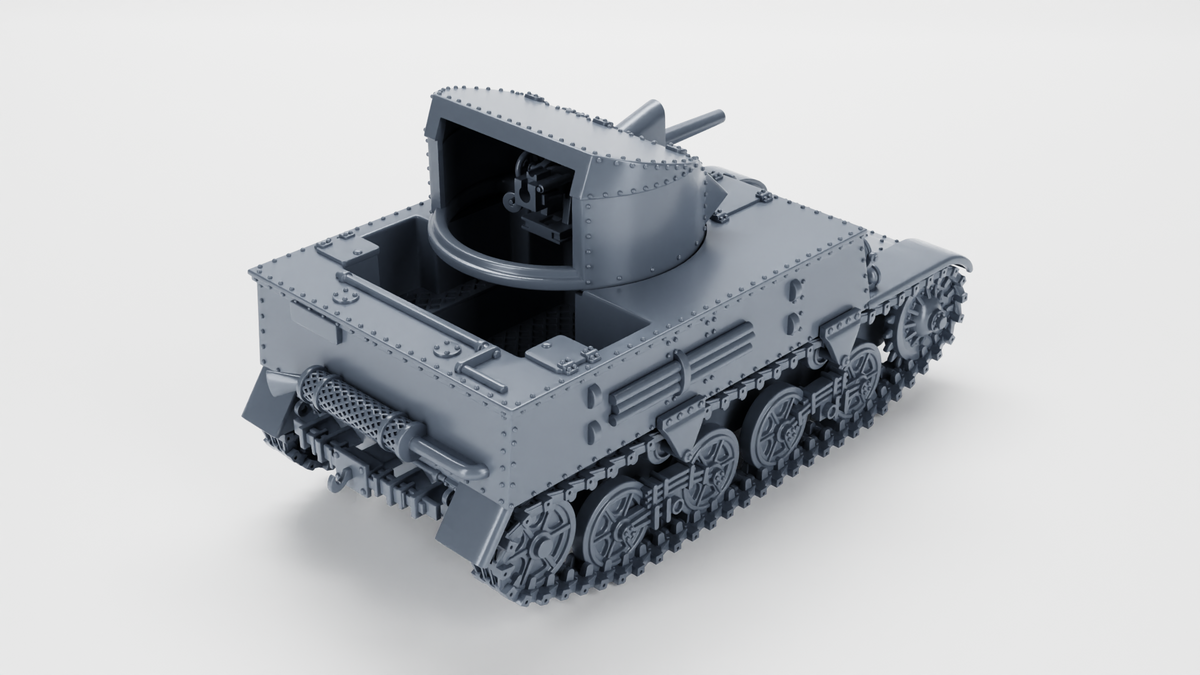 WG3D T13 B3 Tank hunter (Belgium, Interwar+WW2) (Copy)