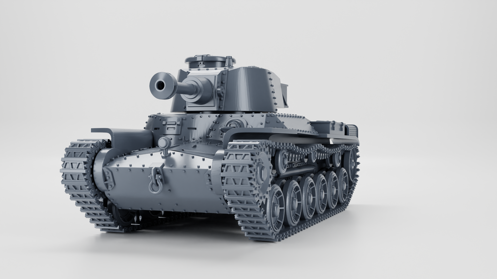 WG3D Type 97 Shinhoto Chi-Ha Medium Tank (JAPAN, WW2)