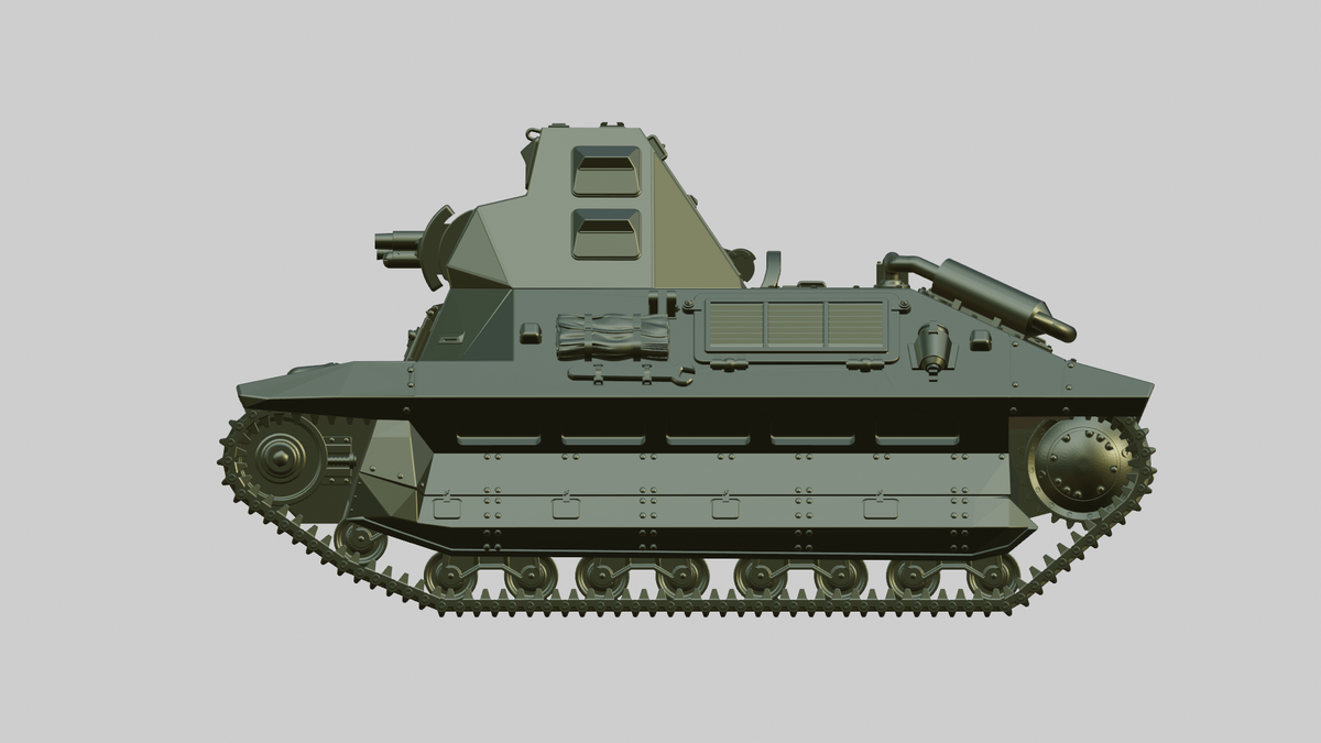 WG3D FCM 36 Light Tank (FRANCE, WW2)