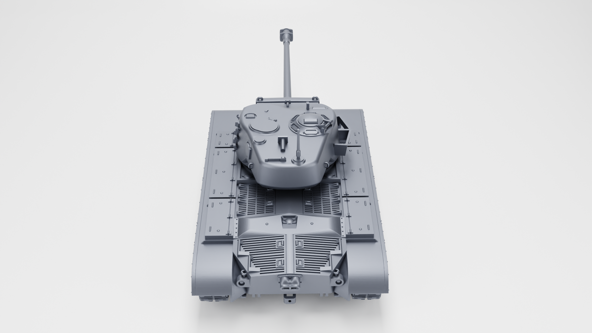 WG3D M26 Pershing Heavy/Medium Tank (US, WW2, Korean+Vietnam war)