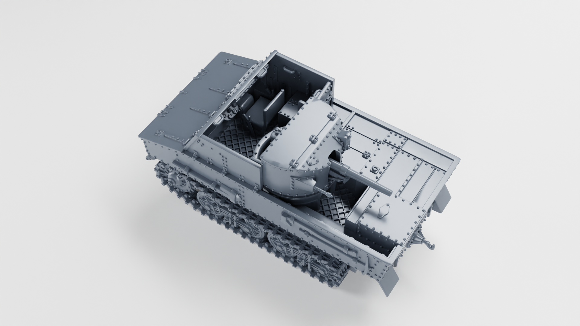WG3D T13 B2 Tank hunter (Belgium, Interwar+WW2)