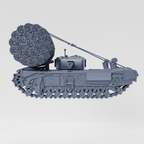 WG3D Churchill Mk.IV Fascine carrier (UK, Ad-hoc, WW2)