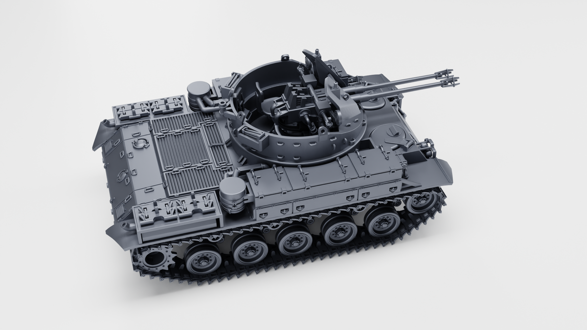 WG3D Flakpanzer M42 Duster (Germany, Cold war)