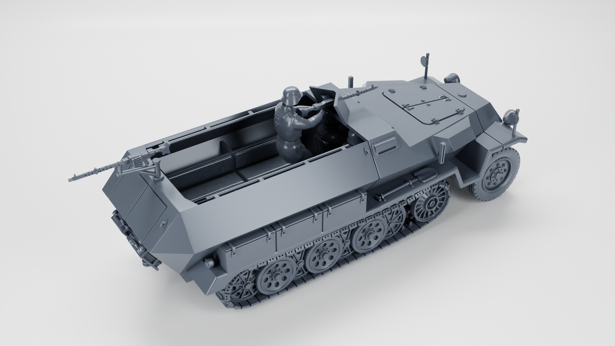 WG3D Halftrack Sd.Kfz.251/1 Ausf.A (Germany, WW2)